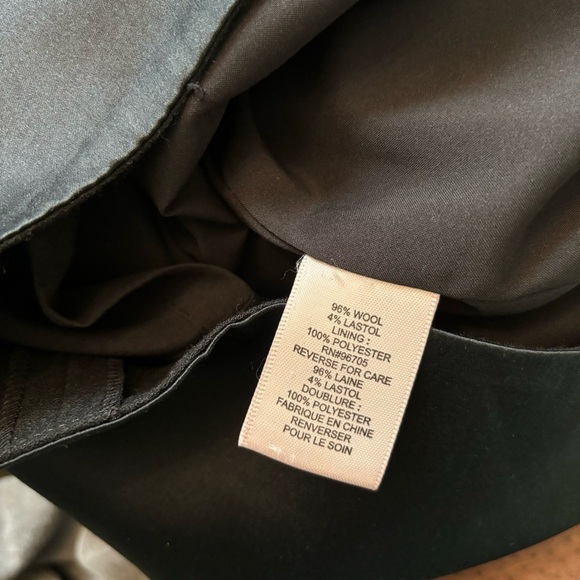 Rebecca Taylor Wool Little Black Dress - Picture 10 of 11